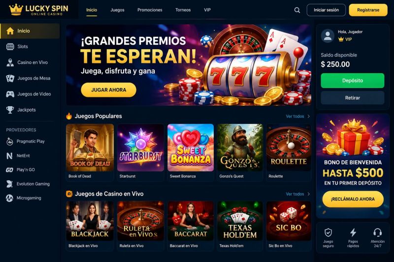 creador de casino caliente